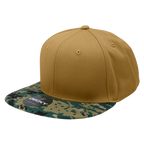 6 Panel High Profile Structured Camo Snapback