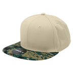 6 Panel High Profile Structured Camo Snapback