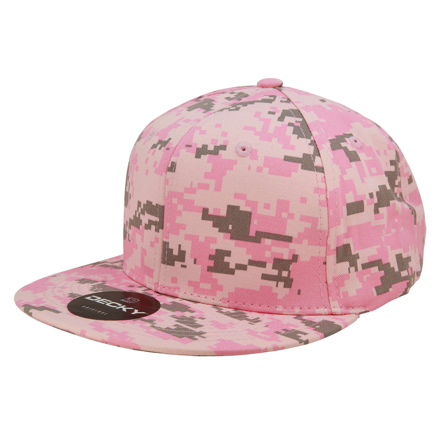 6 Panel High Profile Structured Camo Snapback