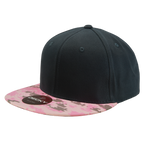 6 Panel High Profile Structured Camo Snapback