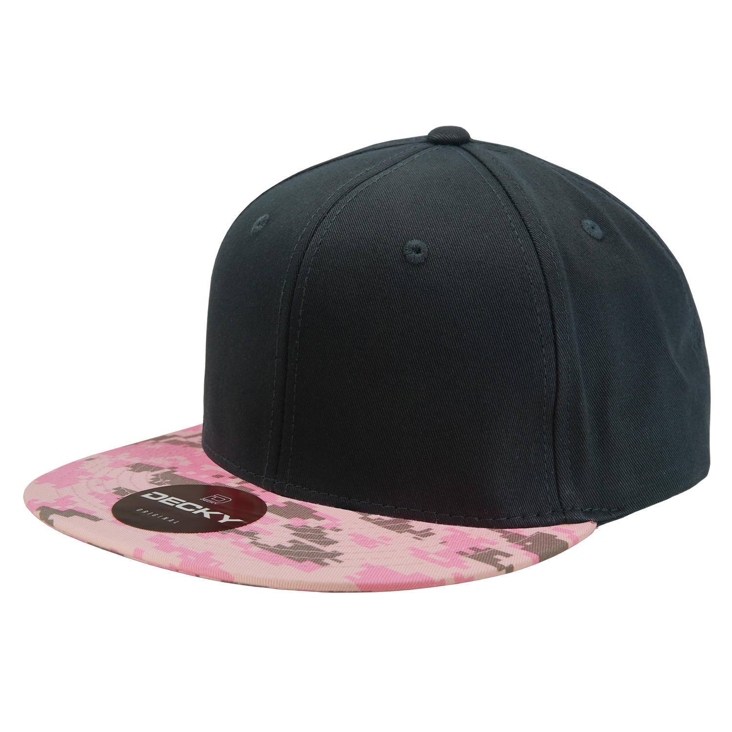 6 Panel High Profile Structured Camo Snapback