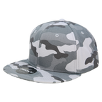 6 Panel High Profile Structured Camo Snapback
