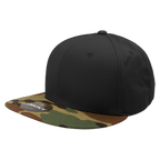 6 Panel High Profile Structured Camo Snapback