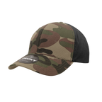 6 Panel Mid Profile Structured Camo Cap