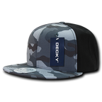6 Panel High Profile Structured Camo Snapback