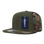6 Panel High Profile Structured Camo Snapback