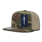 6 Panel High Profile Structured Camo Snapback