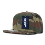 6 Panel High Profile Structured Camo Snapback