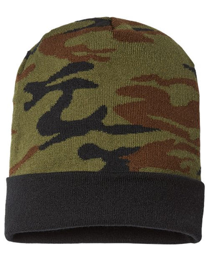 USA-Made Camo Cuffed Beanie