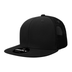 6 Panel High Profile Structured Acrylic/Polyester Trucker