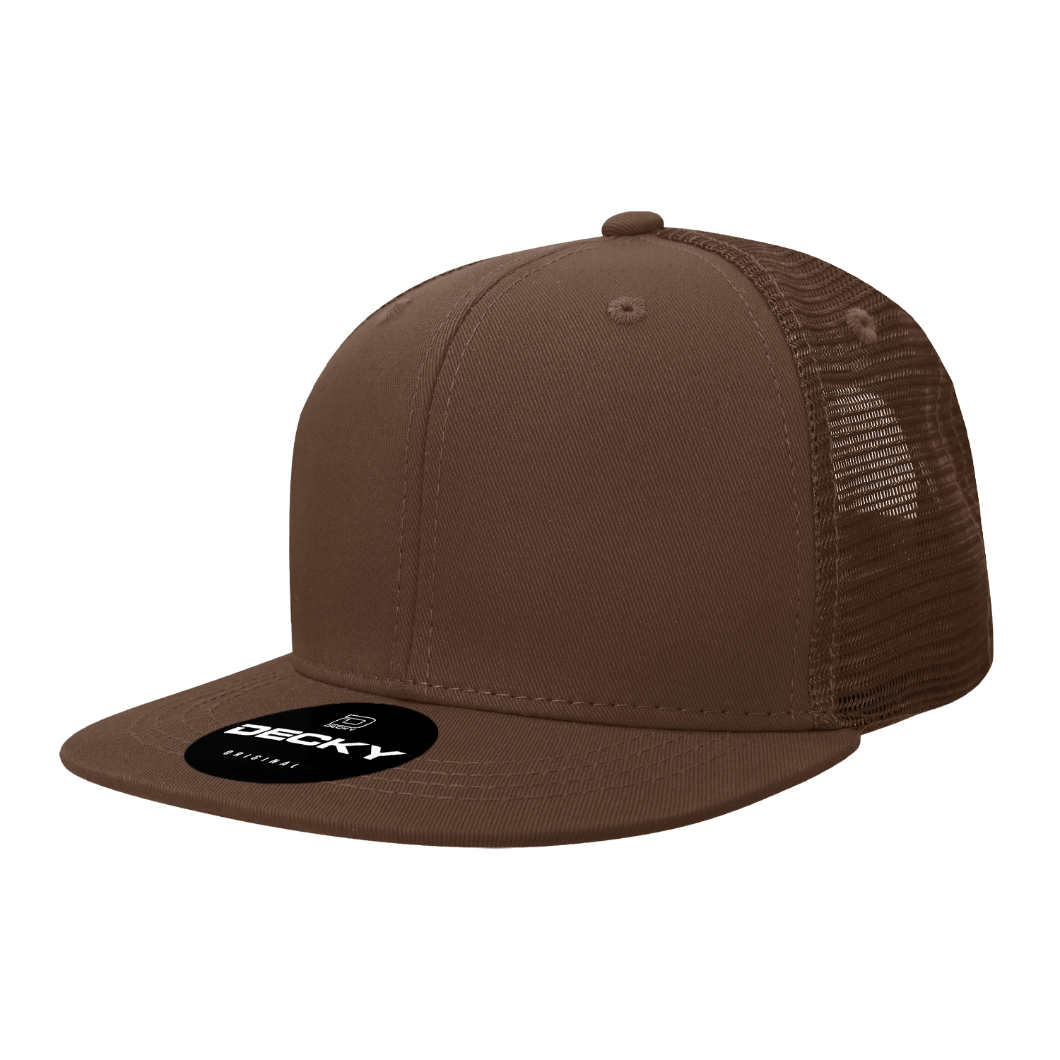6 Panel High Profile Structured Acrylic/Polyester Trucker
