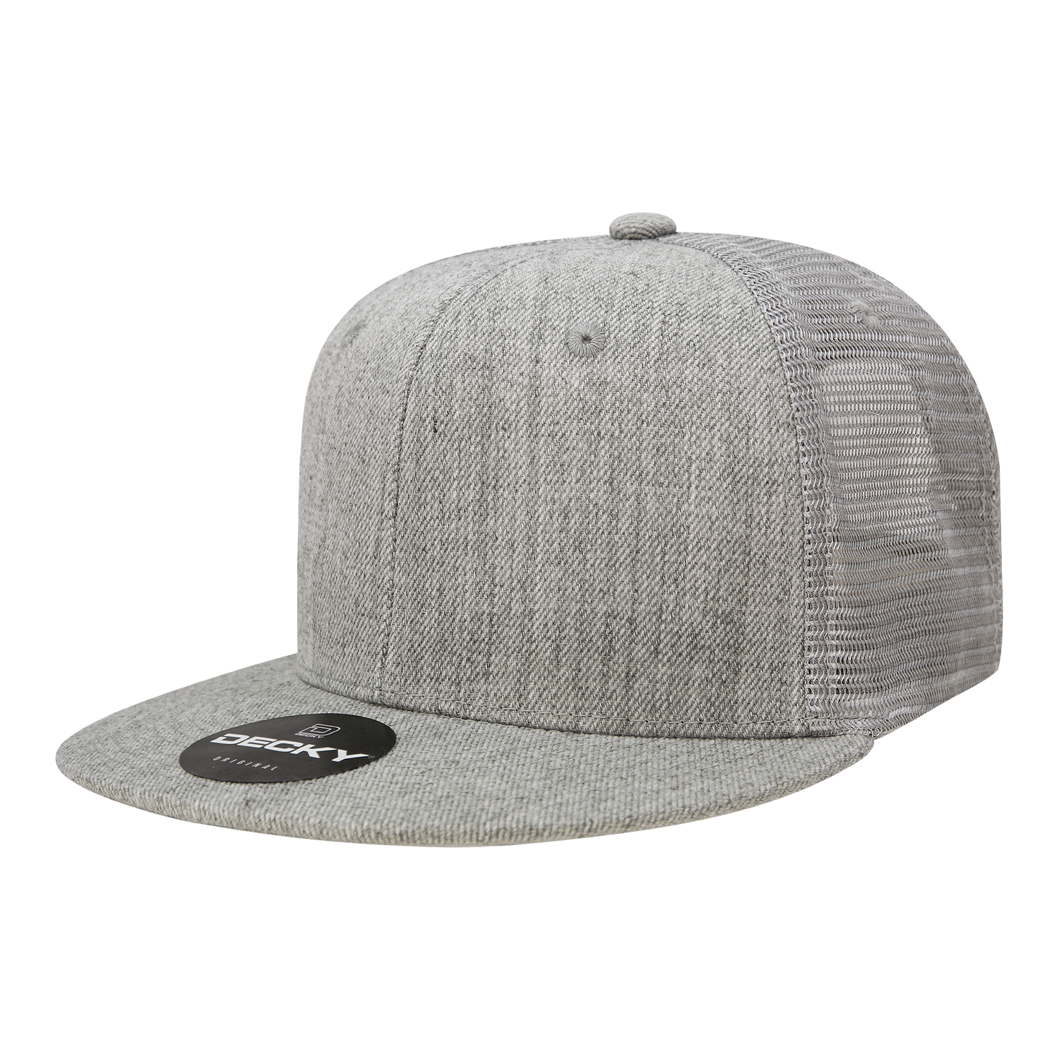 6 Panel High Profile Structured Acrylic/Polyester Trucker