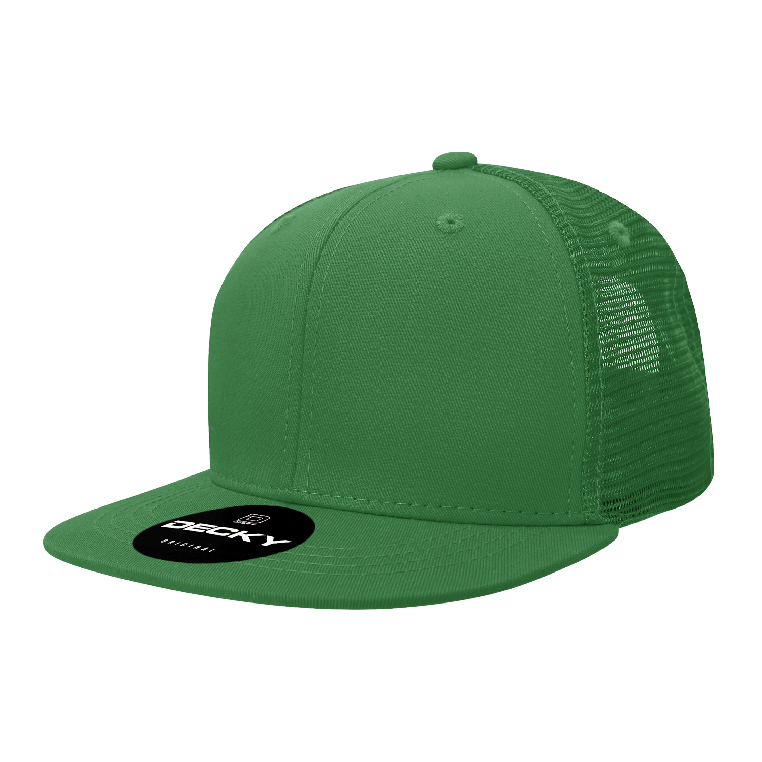 6 Panel High Profile Structured Acrylic/Polyester Trucker