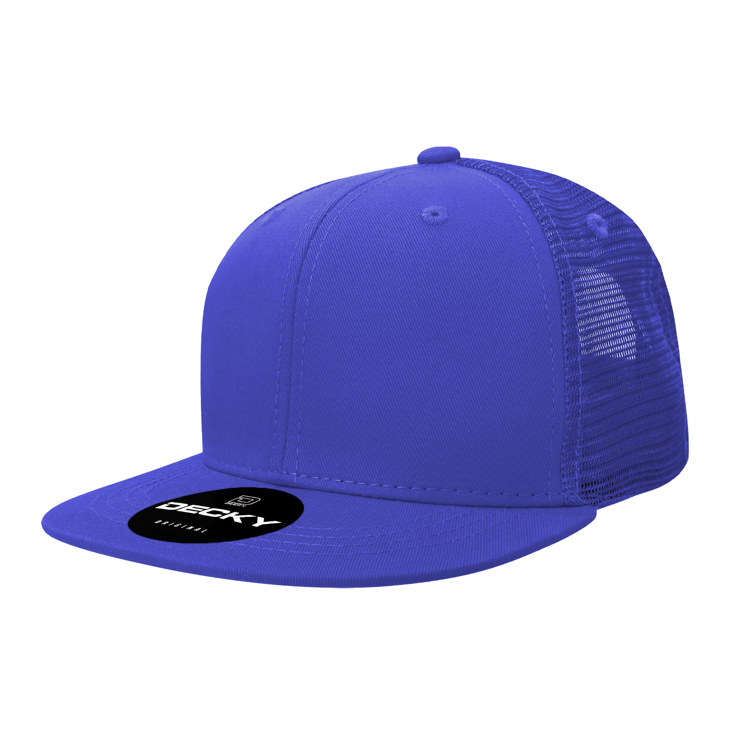 6 Panel High Profile Structured Acrylic/Polyester Trucker