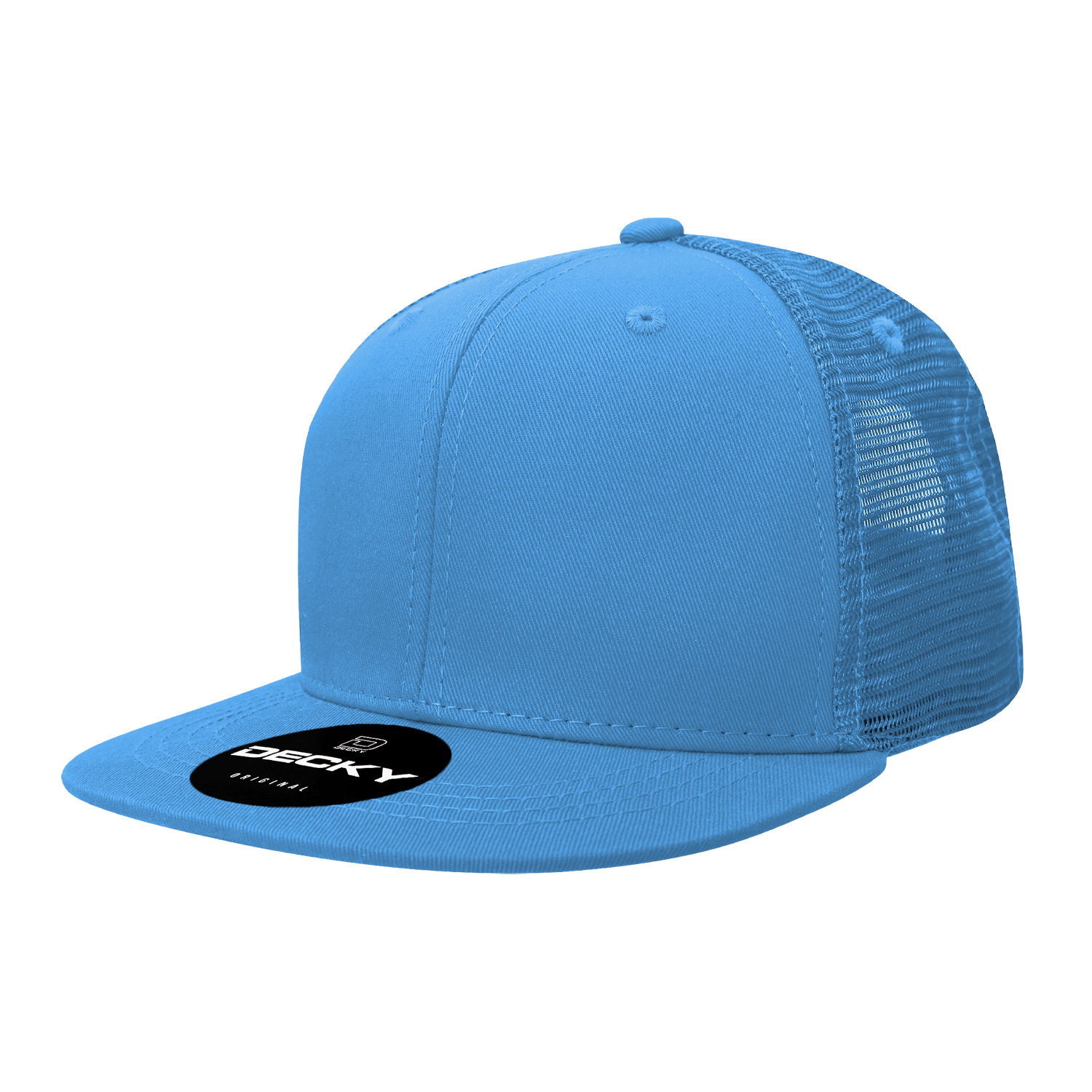 6 Panel High Profile Structured Acrylic/Polyester Trucker