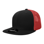 6 Panel High Profile Structured Acrylic/Polyester Trucker