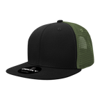 6 Panel High Profile Structured Acrylic/Polyester Trucker