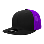 6 Panel High Profile Structured Acrylic/Polyester Trucker