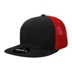 6 Panel High Profile Structured Acrylic/Polyester Trucker