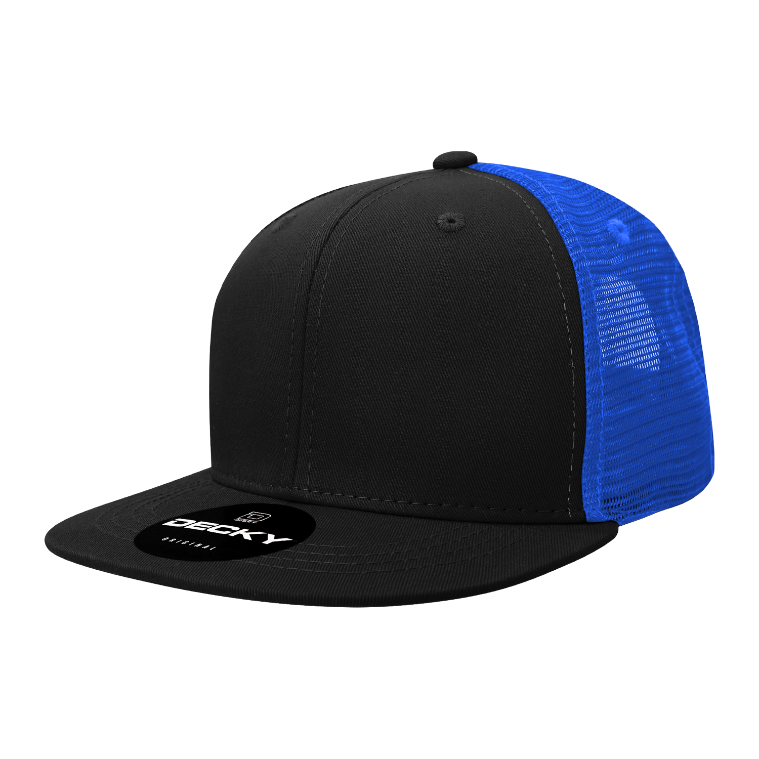 6 Panel High Profile Structured Acrylic/Polyester Trucker