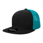 6 Panel High Profile Structured Acrylic/Polyester Trucker