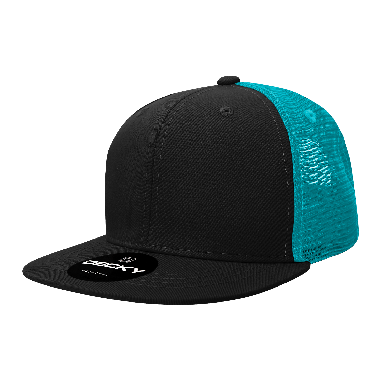 6 Panel High Profile Structured Acrylic/Polyester Trucker