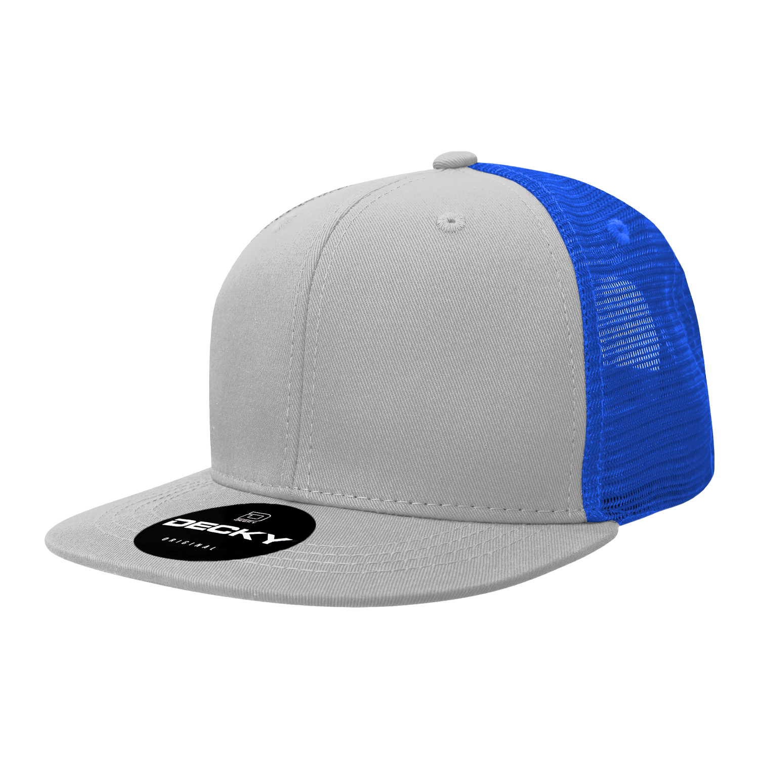6 Panel High Profile Structured Acrylic/Polyester Trucker