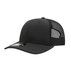 6 Panel Mid Profile Structured Acrylic/Polyester Trucker