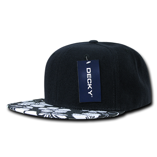 Floral Visor Snapbacks