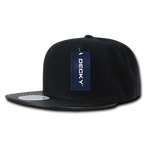 6 Panel High Profile Structured Vinyl Snapback