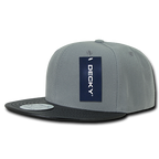 6 Panel High Profile Structured Vinyl Snapback