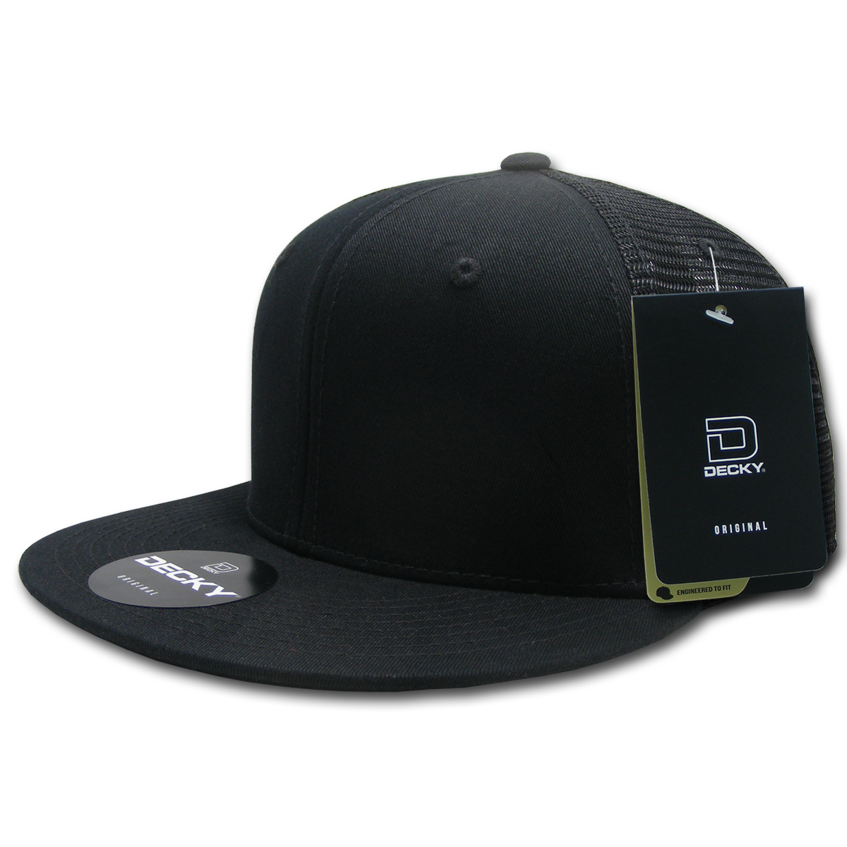 Fitted Cotton Trucker Cap