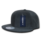 6 Panel High Profile Structured Corduroy Snapback