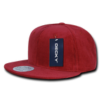 6 Panel High Profile Structured Corduroy Snapback