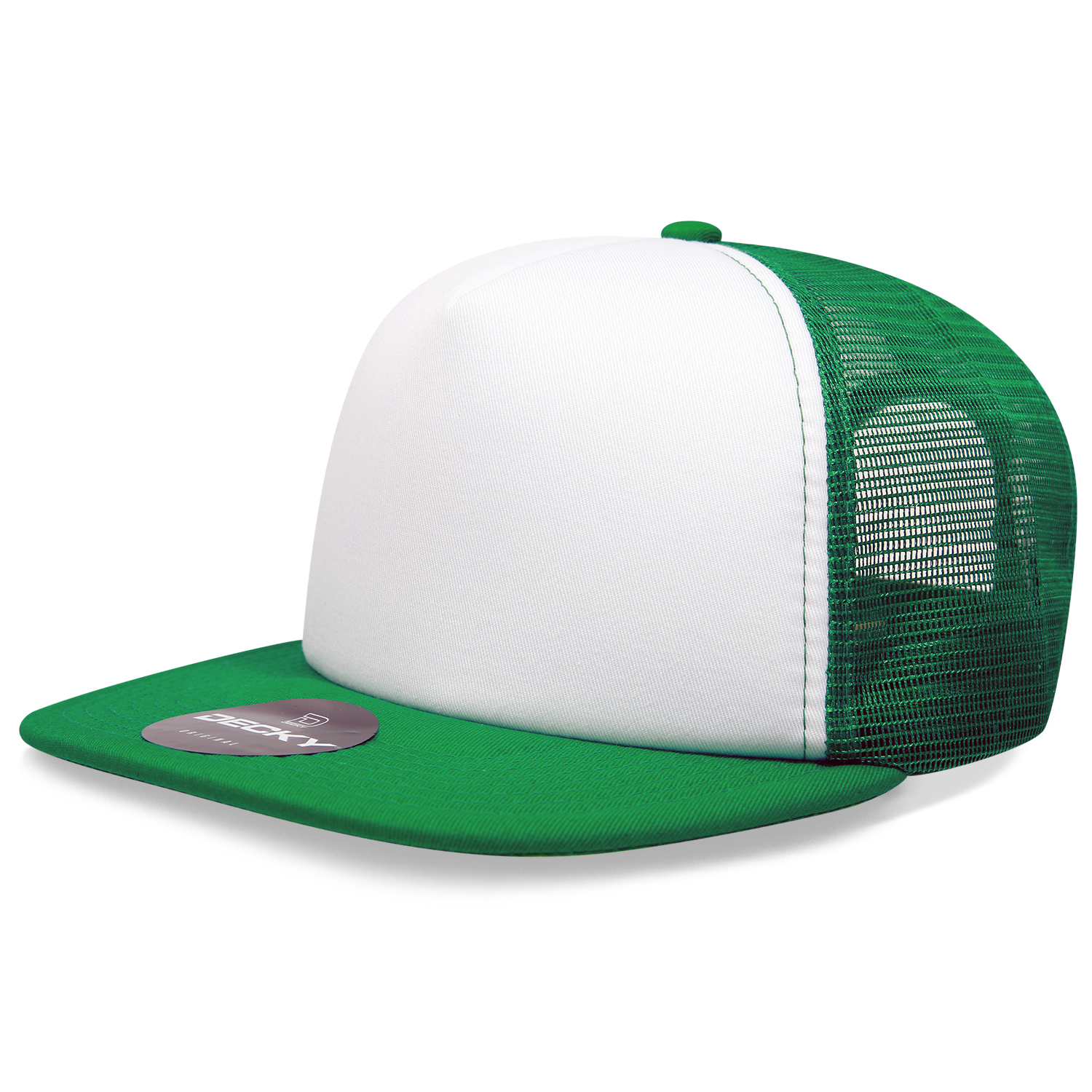 5 Panel High Profile Structured Foam Trucker