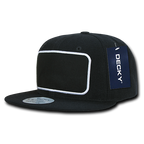 6 Panel High Profile Structured Patch Snapback