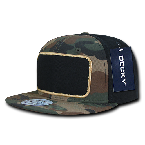 6 Panel High Profile Structured Patch Snapback