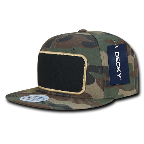6 Panel High Profile Structured Patch Snapback