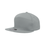 7 Panel High Profile Structured Cotton Blend Cap