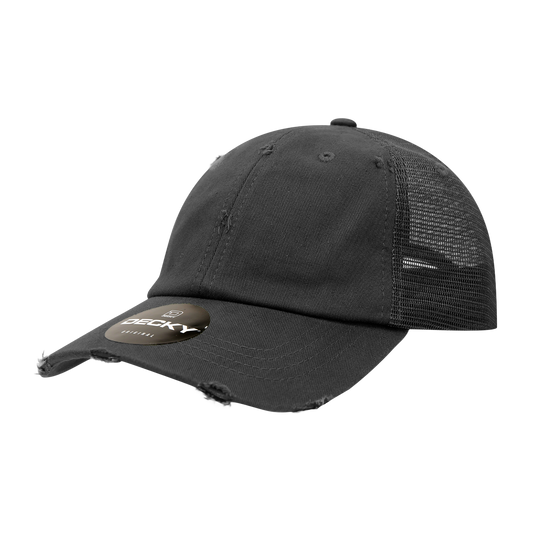 6 Panel Low Profile Relaxed Vintage Trucker