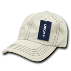 6 Panel Low Profile Relaxed Contra-Stitch Dad Hat