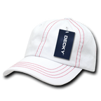 6 Panel Low Profile Relaxed Contra-Stitch Dad Hat