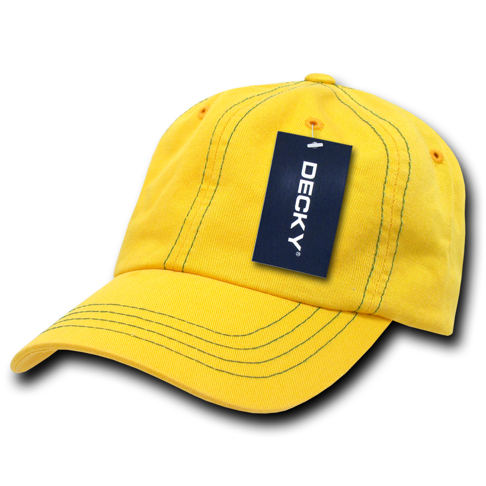 6 Panel Low Profile Relaxed Contra-Stitch Dad Hat