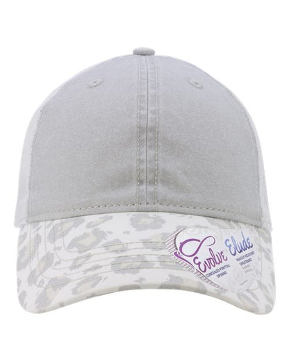 Women's Printed Bill with Mesh Back Cap