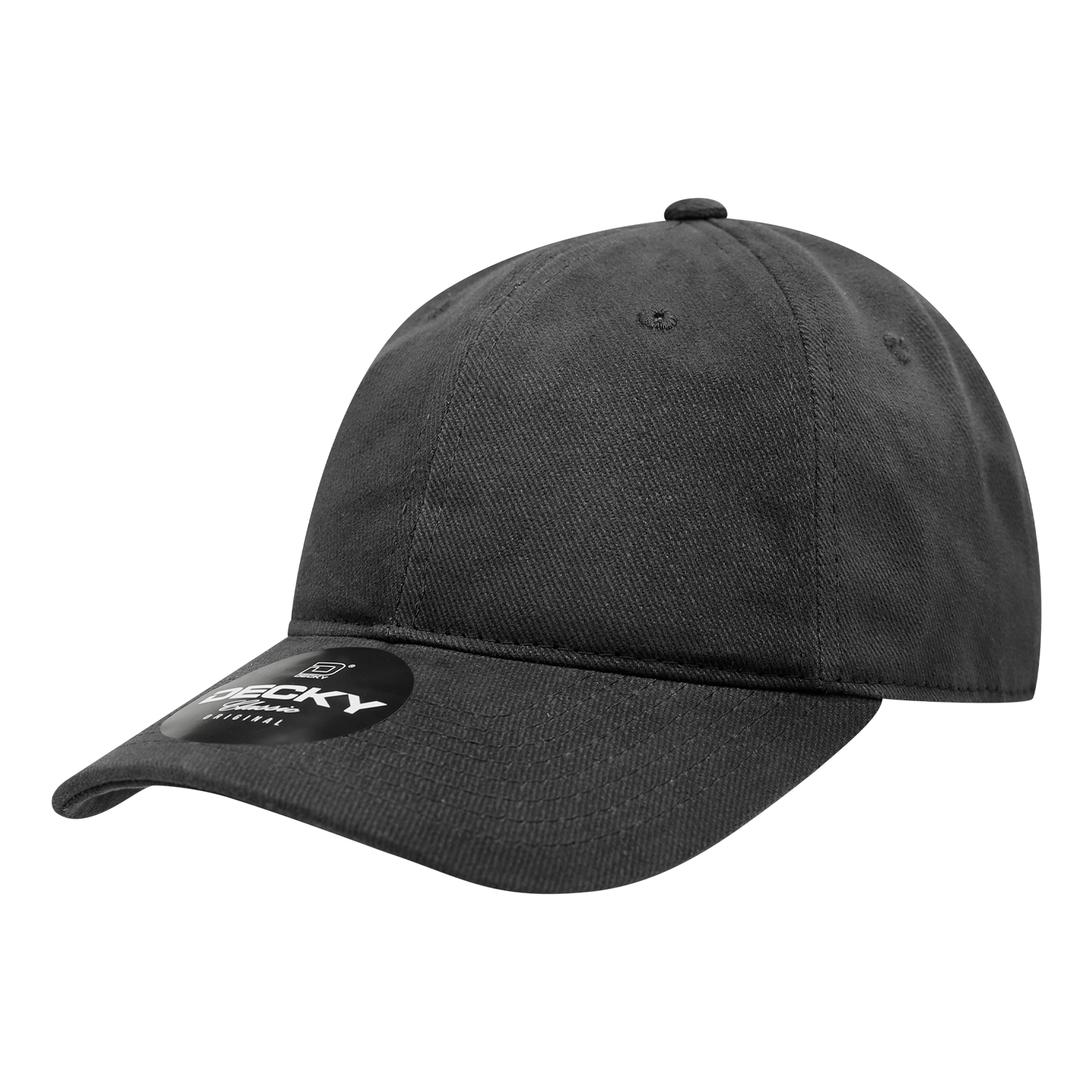 6 Panel Low Profile Relaxed Brushed Cotton Dad Hat