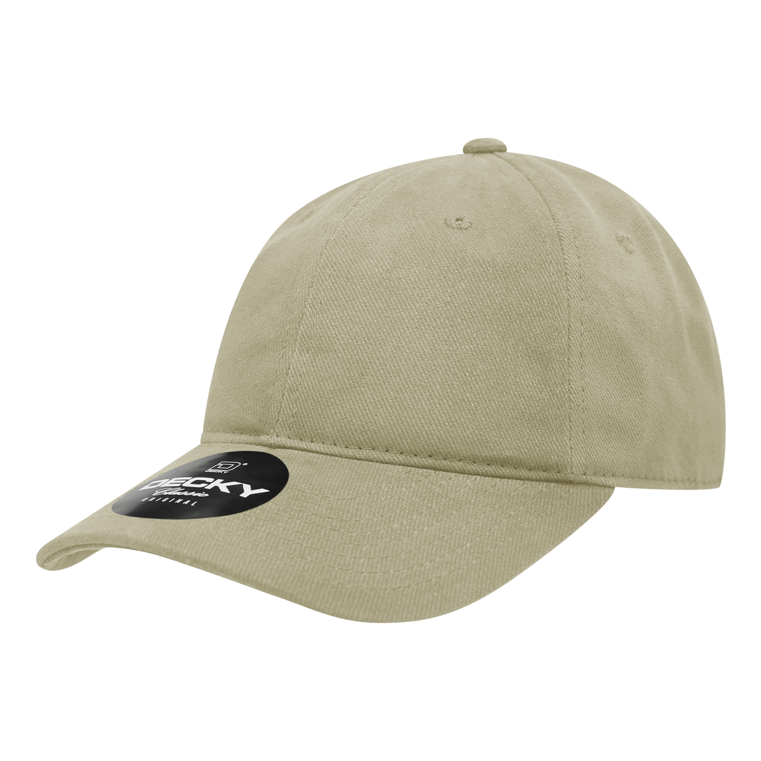 6 Panel Low Profile Relaxed Brushed Cotton Dad Hat