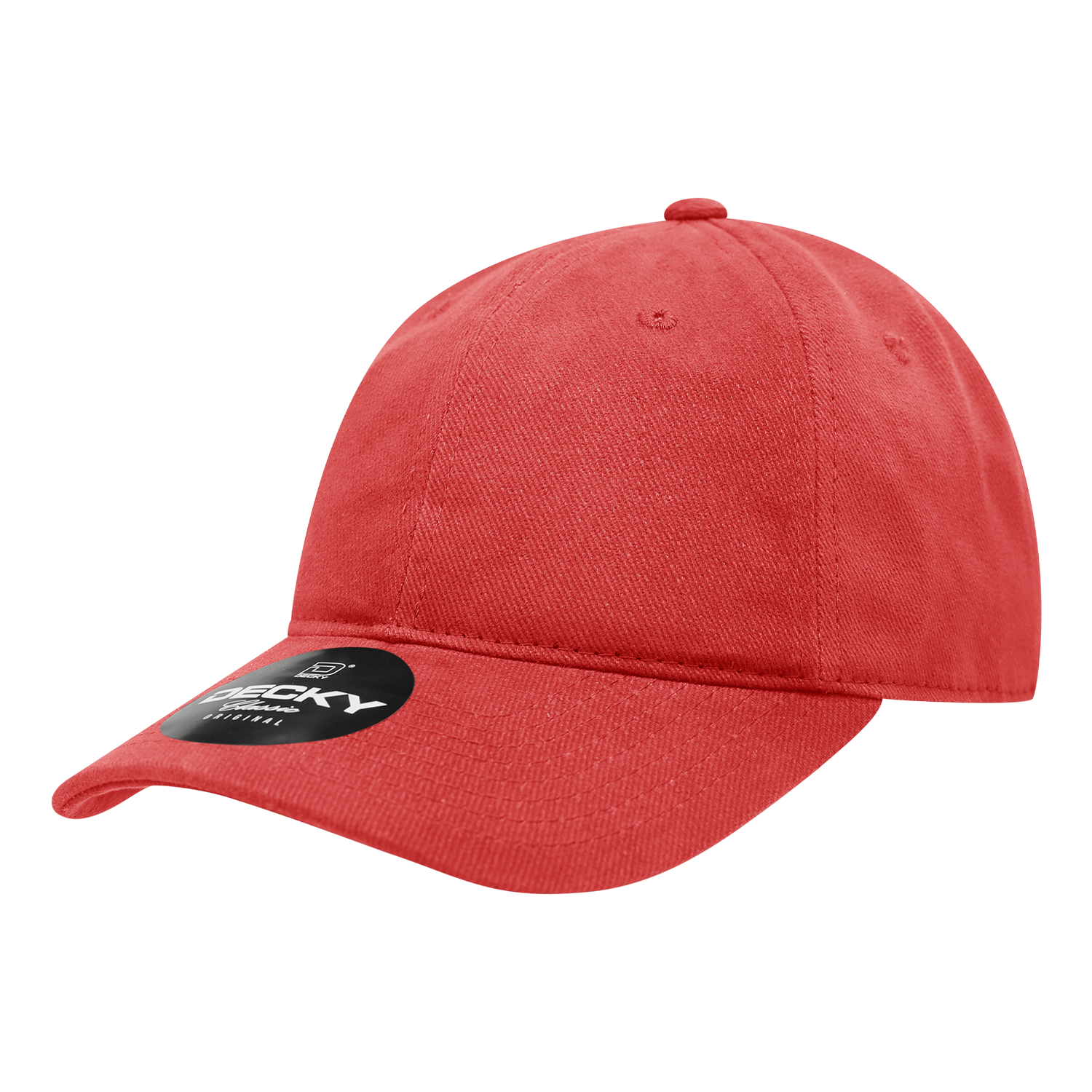 6 Panel Low Profile Relaxed Brushed Cotton Dad Hat