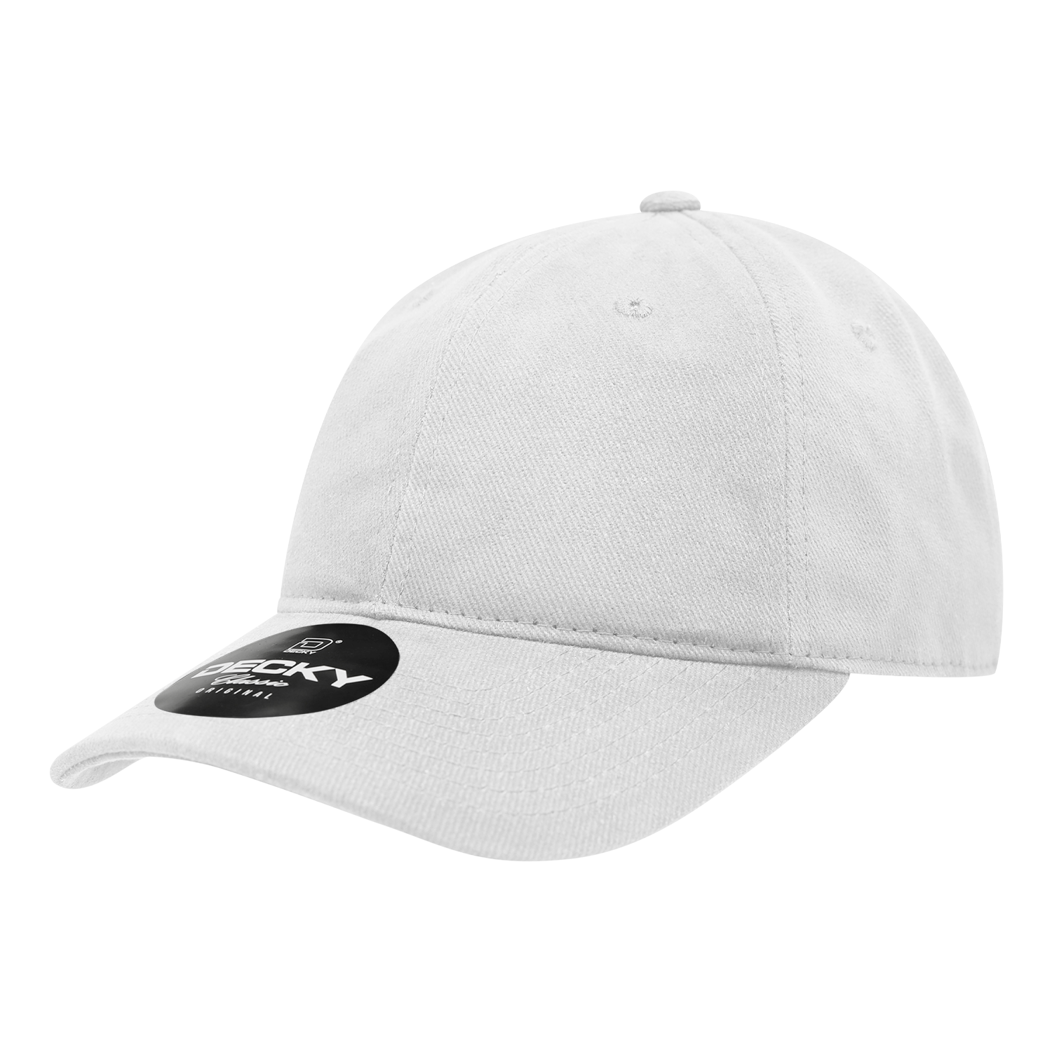 6 Panel Low Profile Relaxed Brushed Cotton Dad Hat