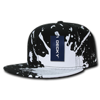 6 Panel High Profile Structured Splat Snapback