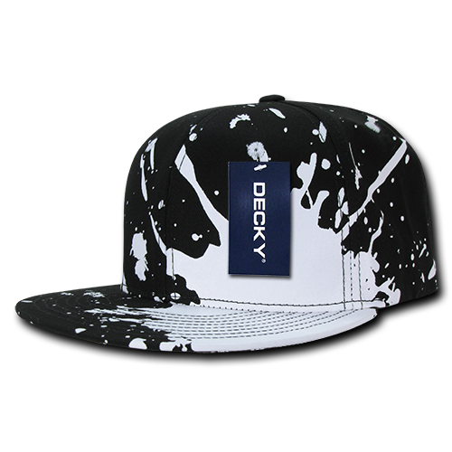 6 Panel High Profile Structured Splat Snapback